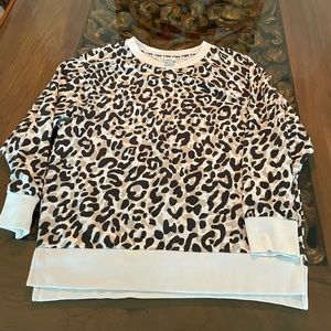 Pink / Victoria’s Sectret animal print sweater